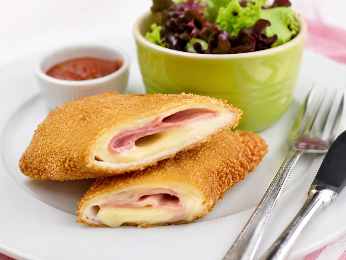 Palatschinken-Cordon-Bleu