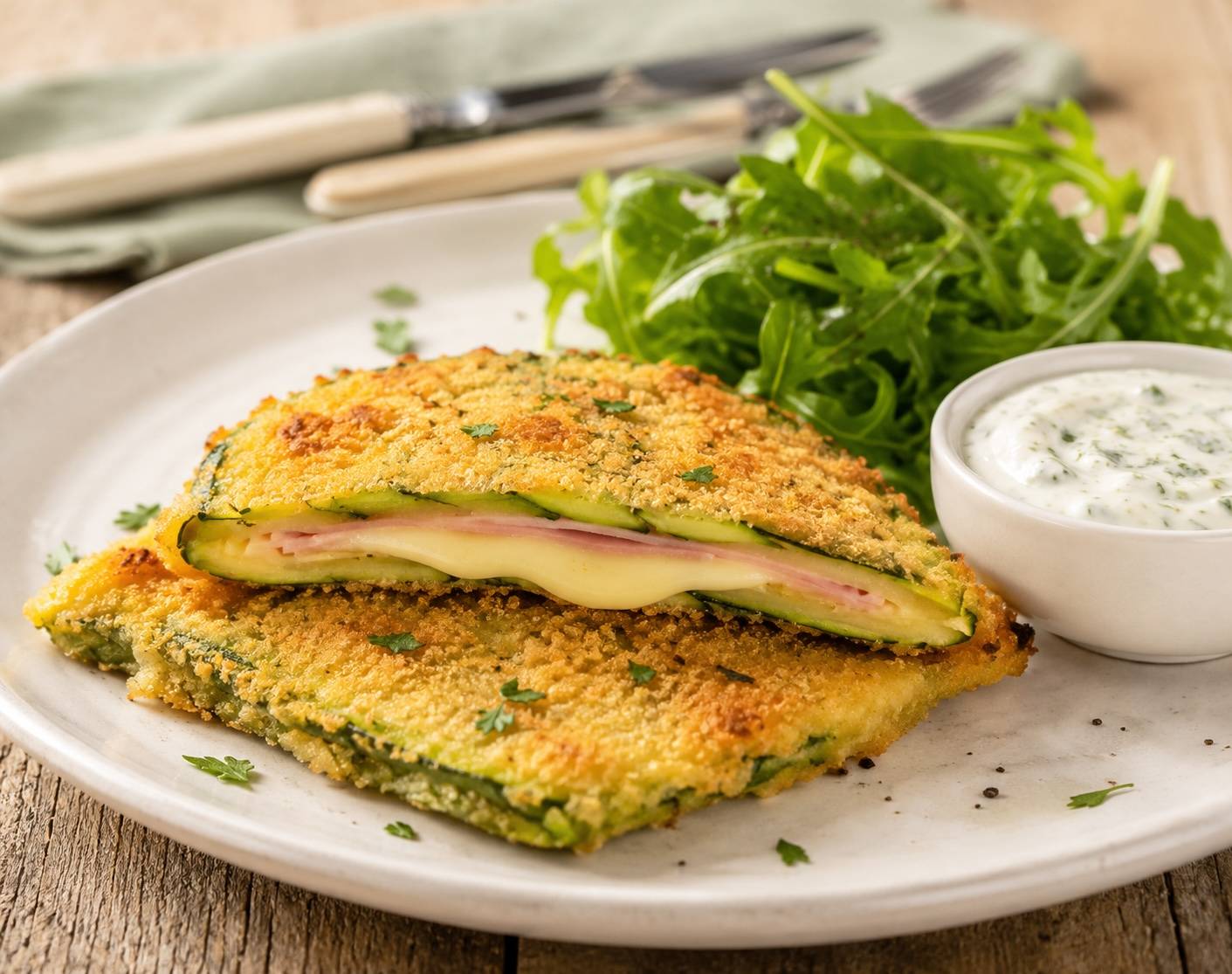 Zucchini-Cordon-Bleu