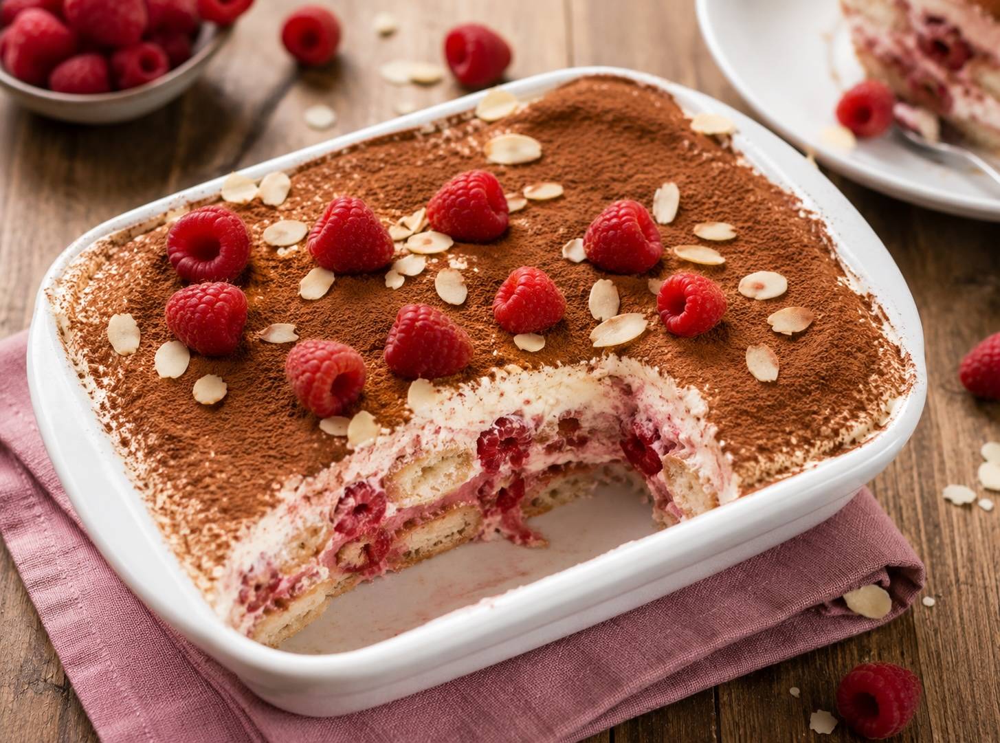 Himbeer-Amaretto-Tiramisu
