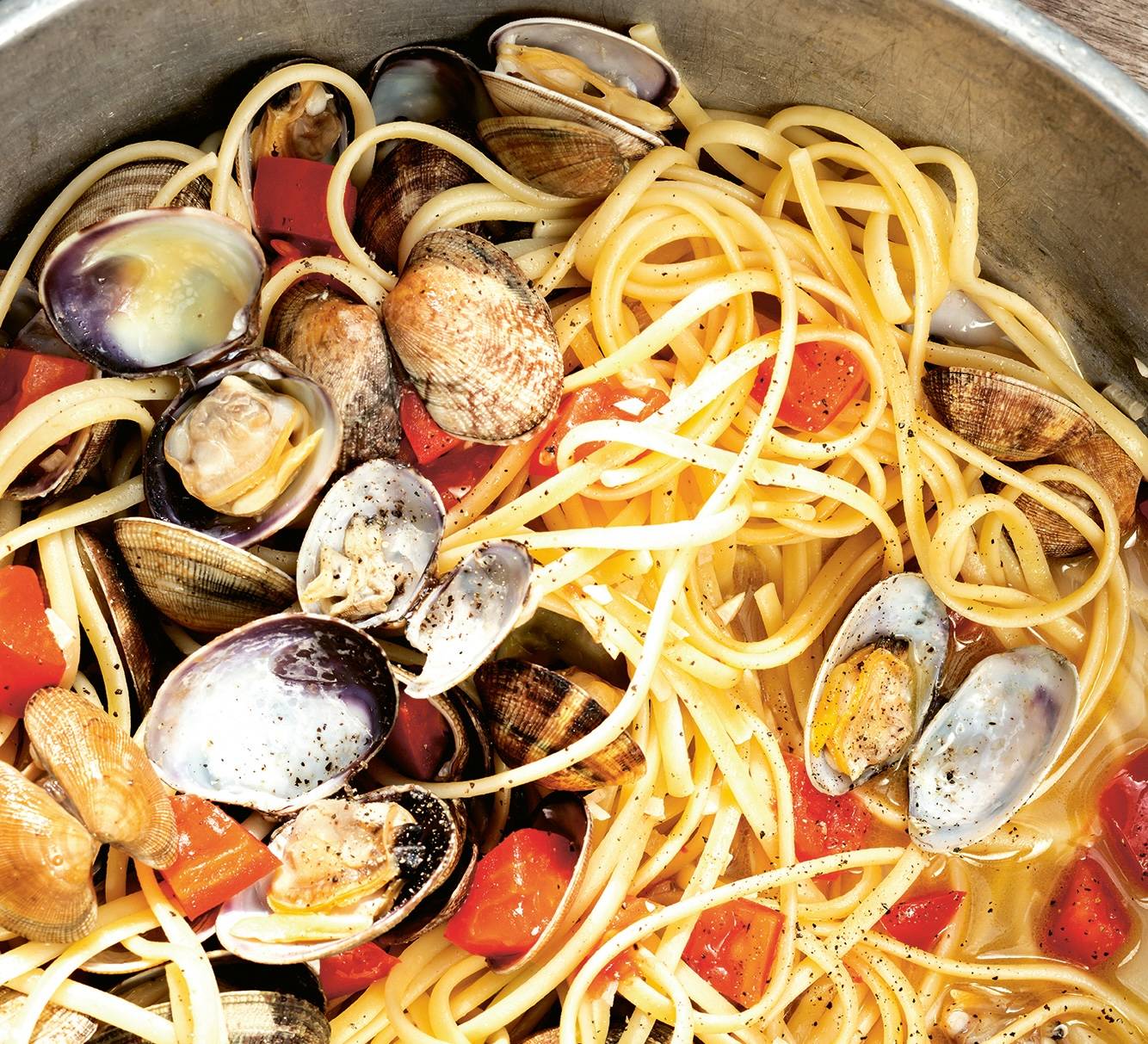 Linguine mit Venusmuscheln