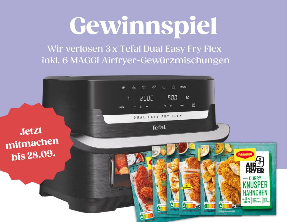 Gewinne einen Tefal Airfryer!