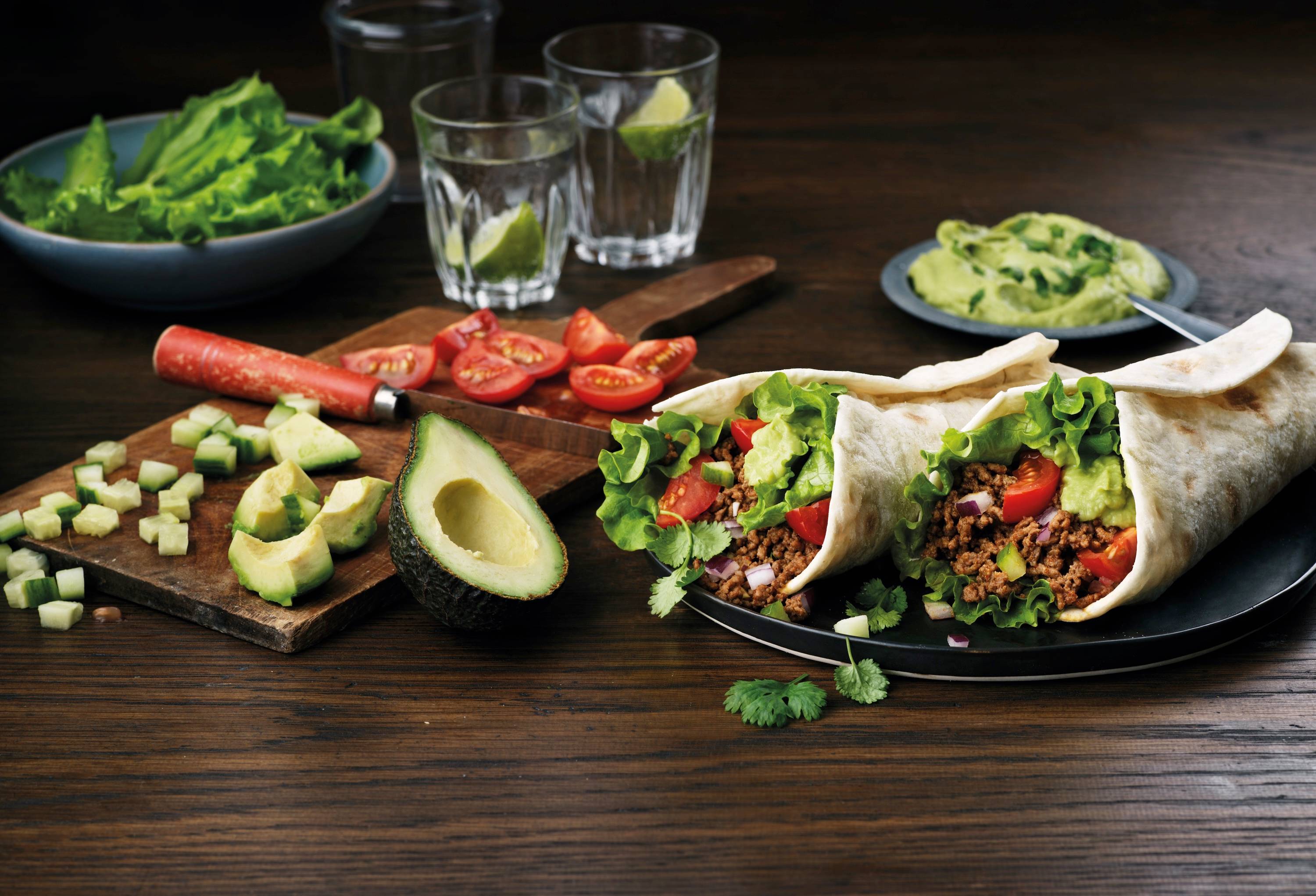 Der Taco-Klassiker mit Rinderfaschiertem