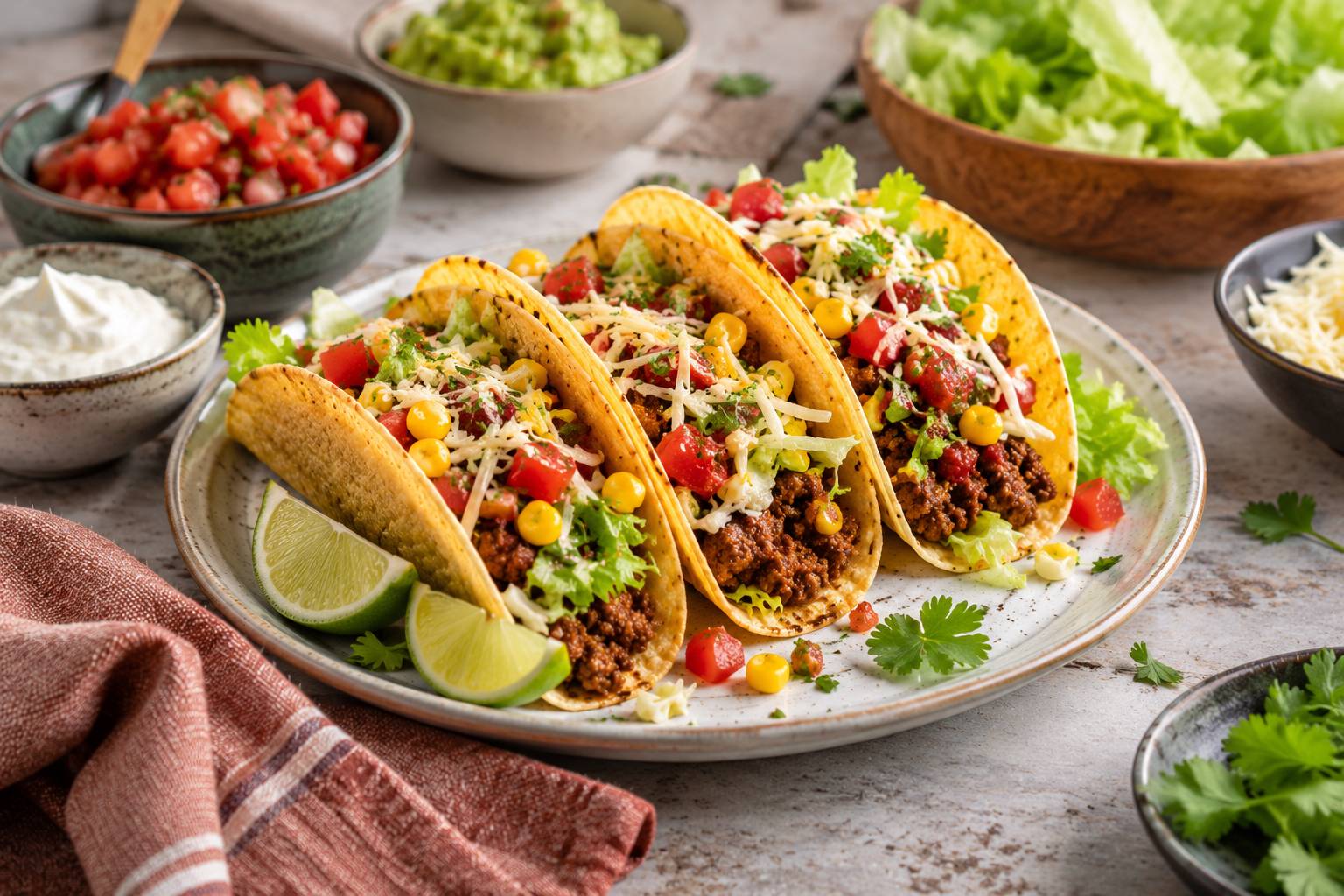TexMex-Tacos - Grundrezept