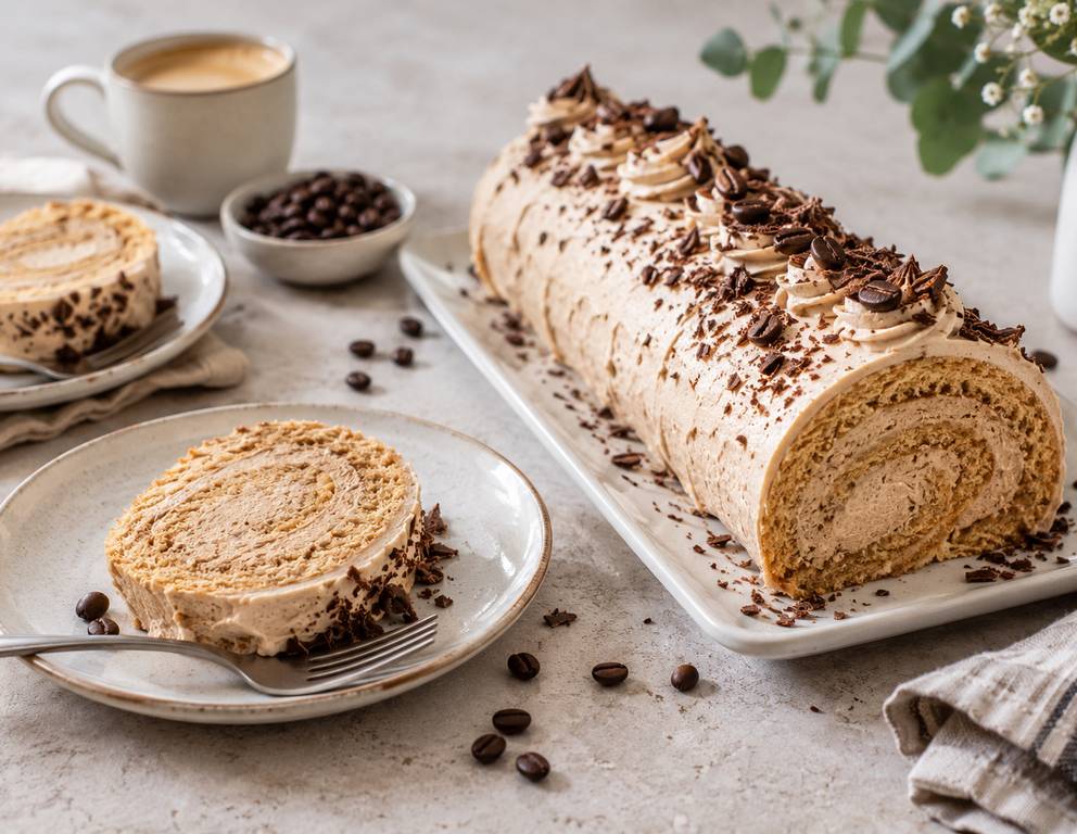 Kaffeeroulade Kaffeeroulade
