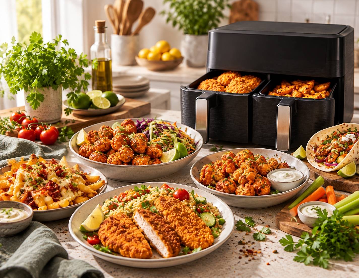 Was kommt heute in den Airfryer? 6 Ideen jenseits von Pommes