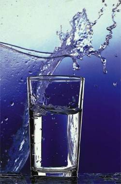 Ein frisches Glas Leitungswasser