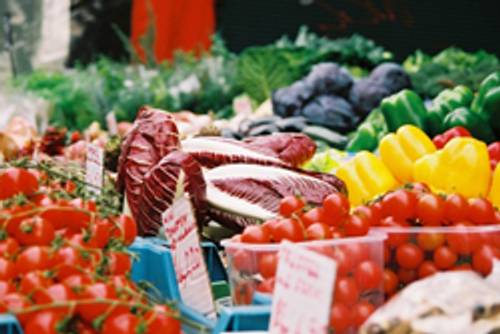 Frisches Obst & Gemüse vom Markt