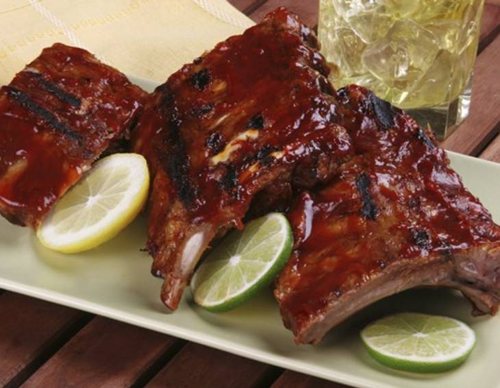 Feurig-süße Spareribs Feurig-süße Spareribs