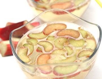 Rhabarberbowle Rhabarberbowle