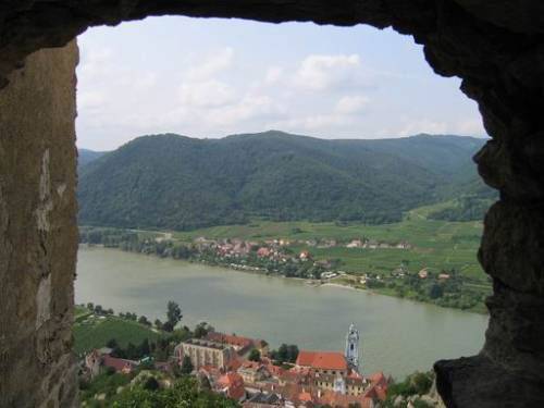 Aussicht von der Ruine Dürnstein