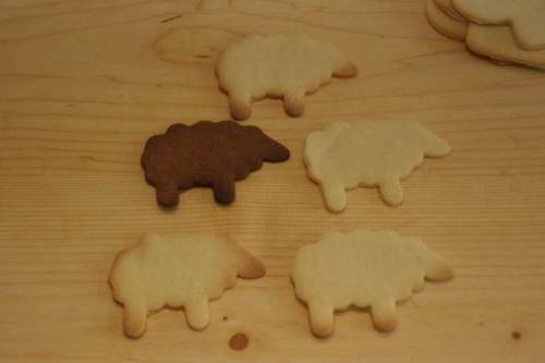 Zu lange gebacken? Dann haben Sie vielleicht ein schwarzes Schaf unter Ihren Schäfchen!