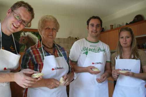 Jetzt geht´s los - Kasnudeln kochen!