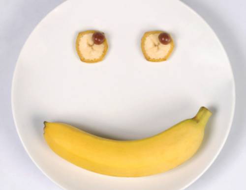 <p>Smiley-Bananen-Teller</p>