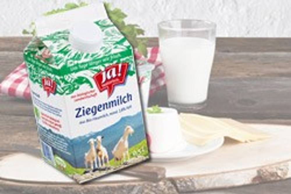 Ja! Natürlich Ziegenmilch