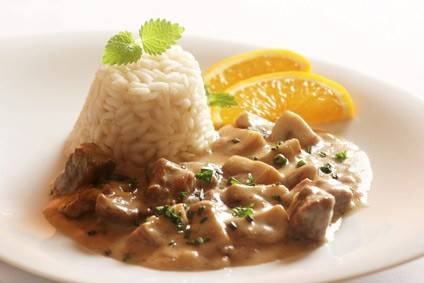 Hühnergeschnetzeltes mit Balsamico