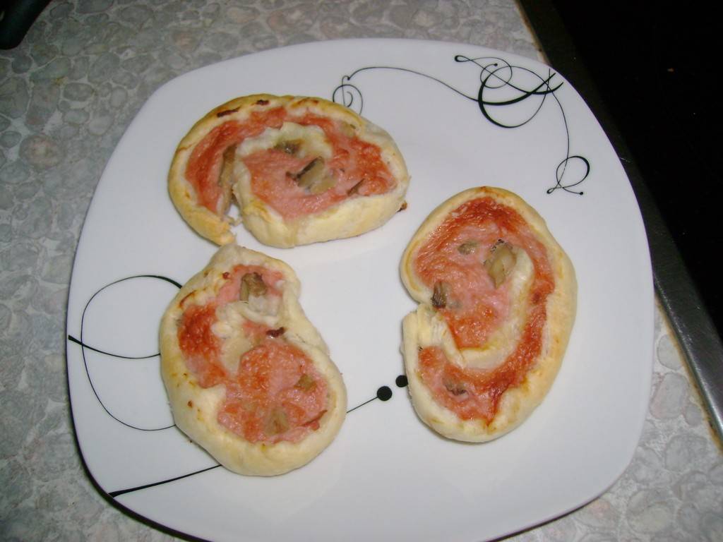 Leberkäs-Schnecken