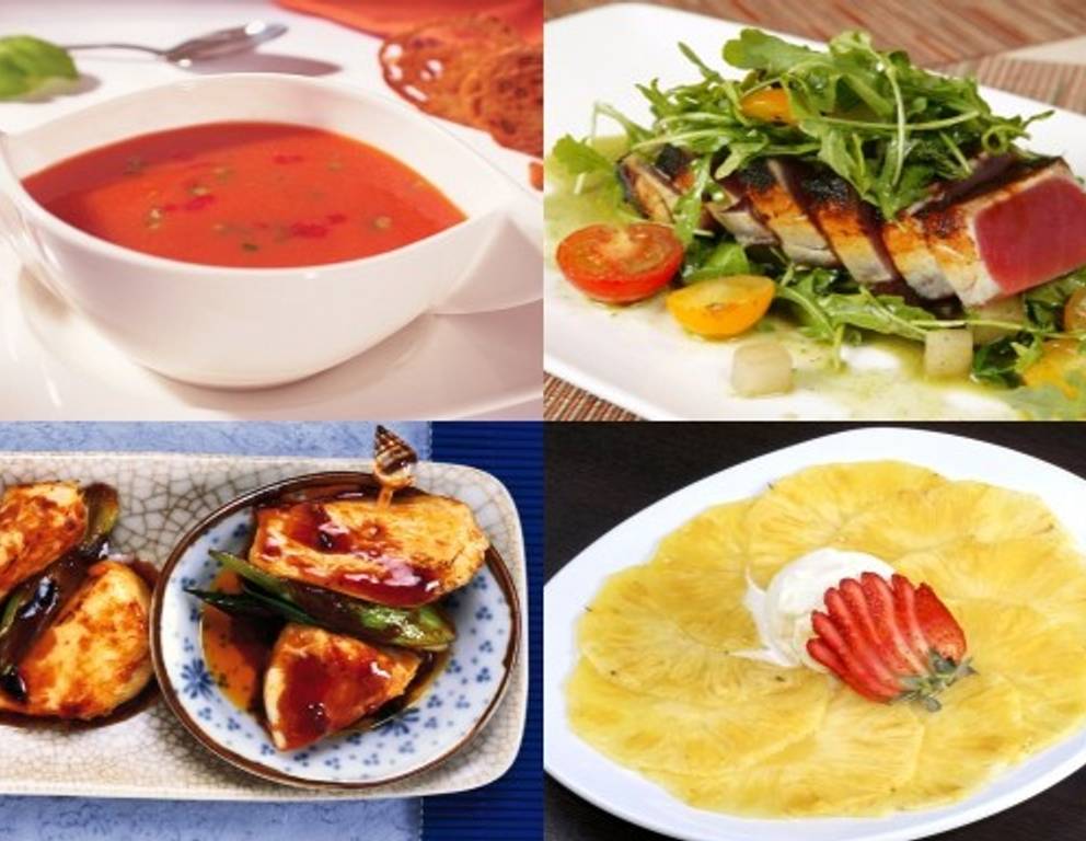 Schlankes Sommermenü Schlankes Sommermenü