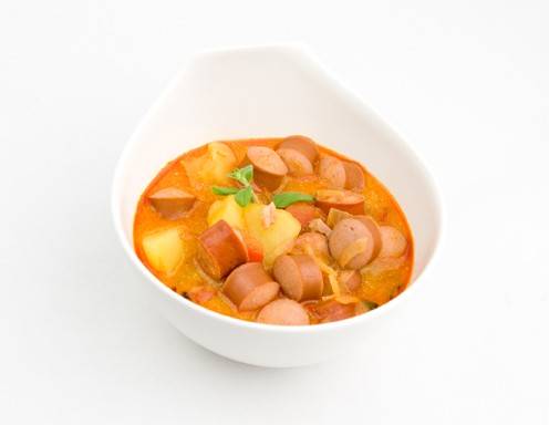 Schnelle Gulaschsuppe