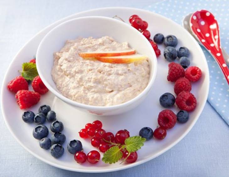 Apfel-Cremefine-Müsli nach Bircher Art Apfel-Cremefine-Müsli nach Bircher Art