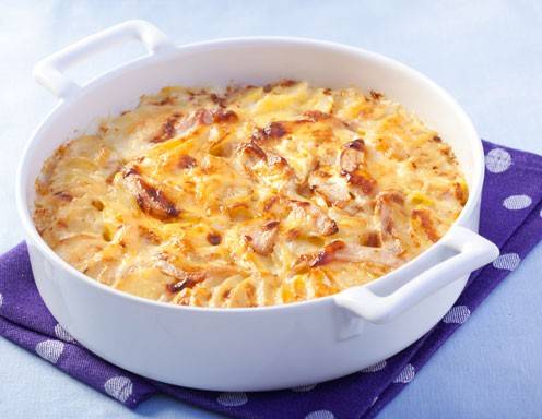 Cremefine Kartoffel-Birnen-Gratin 