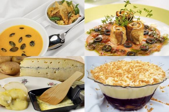 Rezeptvorschläge für ein vegetarisches Sonntagsmenü in der KW 51