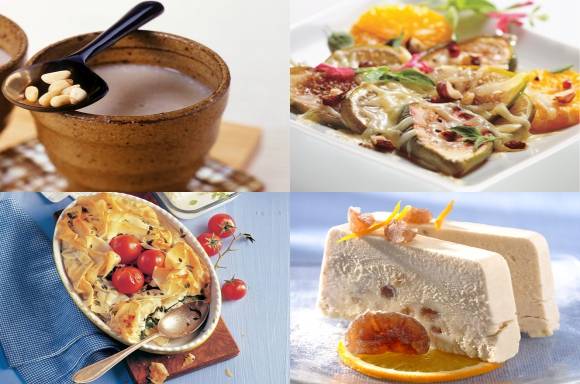 Rezeptvorschläge für ein vegetarisches Sonntagsmenü in der KW 52