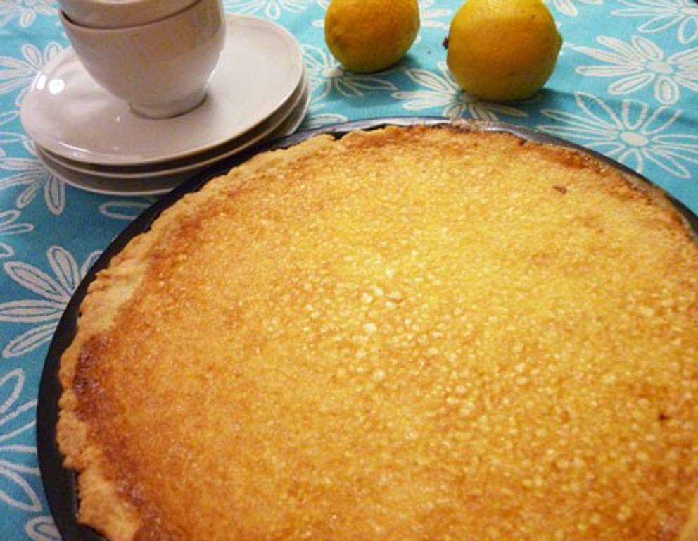 Französische Zitronentarte Französische Zitronentarte