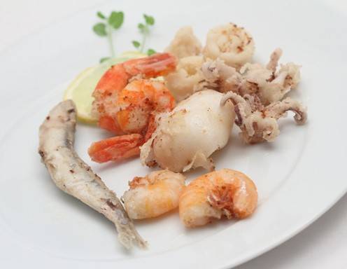 Fritto misto di mare Rezept ichkoche.at