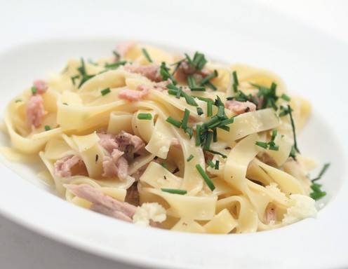 Truthahn carbonara
