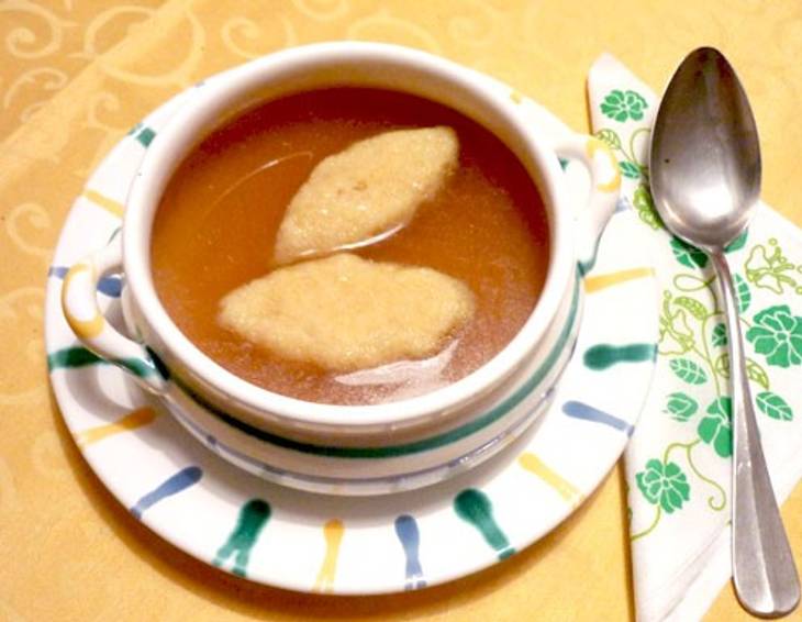 Grießnockerlsuppe Grießnockerlsuppe