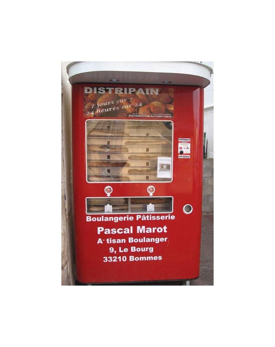 <p>Immer frisches Brot aus dem Automaten</p>