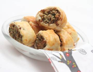 Bratwurst-Häppchen Bratwurst-Häppchen