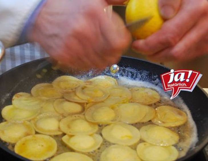 Zitronenravioli mit Ricotta Zitronenravioli mit Ricotta