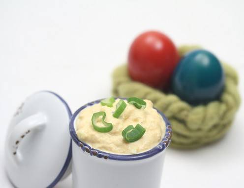 Eiaufstrich Rezept - perfekt nach dem Osterfest.