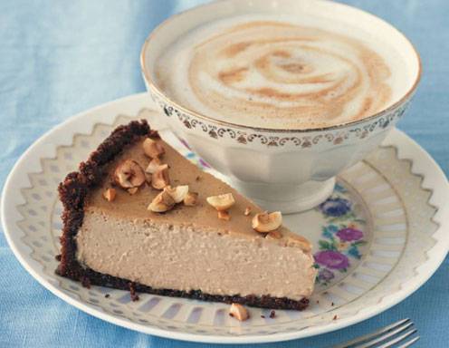 Haselnuss-Espresso-Frischkäsetorte Rezept - ichkoche.de