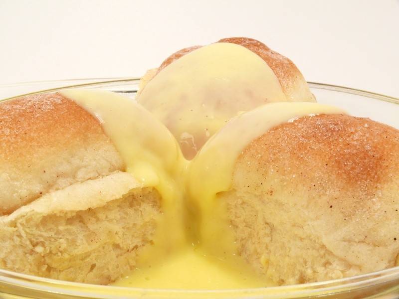 Frische Dukatenbuchteln aus dem Dampfgarer
