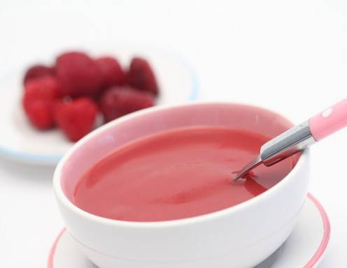 Babynahrung selbstgemacht - Himbeer-Bananen-Mus 