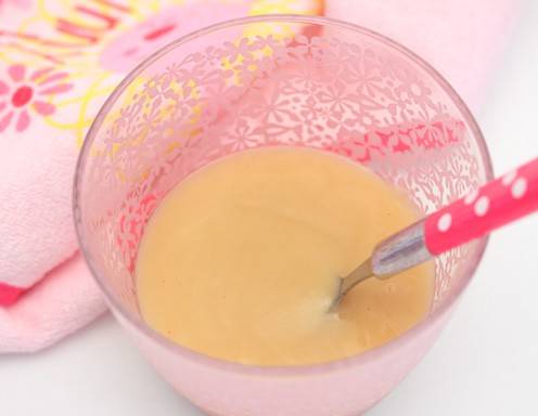 Babynahrung selbstgemacht - Apfel-Birnen-Bananen Brei Rezept