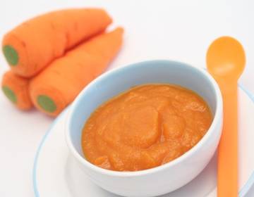 Babynahrung: Karottenbrei