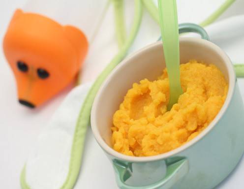 Babynahrung selbstgemacht - Kürbisbrei Rezept