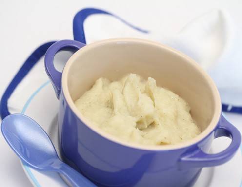 Babynahrung selbstgemacht - Zucchini-Erdäpfel-Brei Rezept