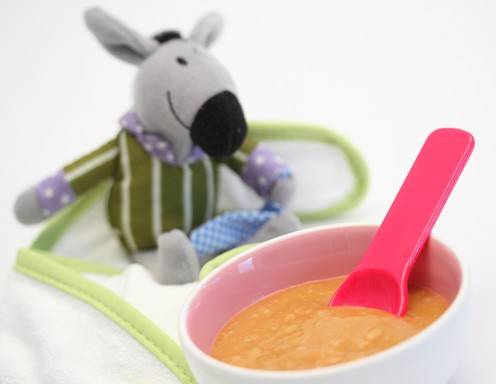 Babynahrung selbstgemacht - Marillen-Zwieback-Brei Rezept
