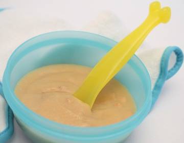 Babynahrung: Hirse-Bananen-Milch-Brei