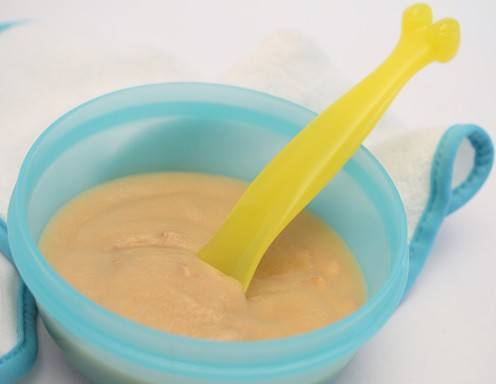 Babynahrung selbstgemacht - Hirse-Bananen-Milch-Brei Rezept