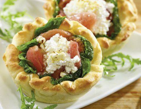 Topfen Gemüse Quiche Rezept