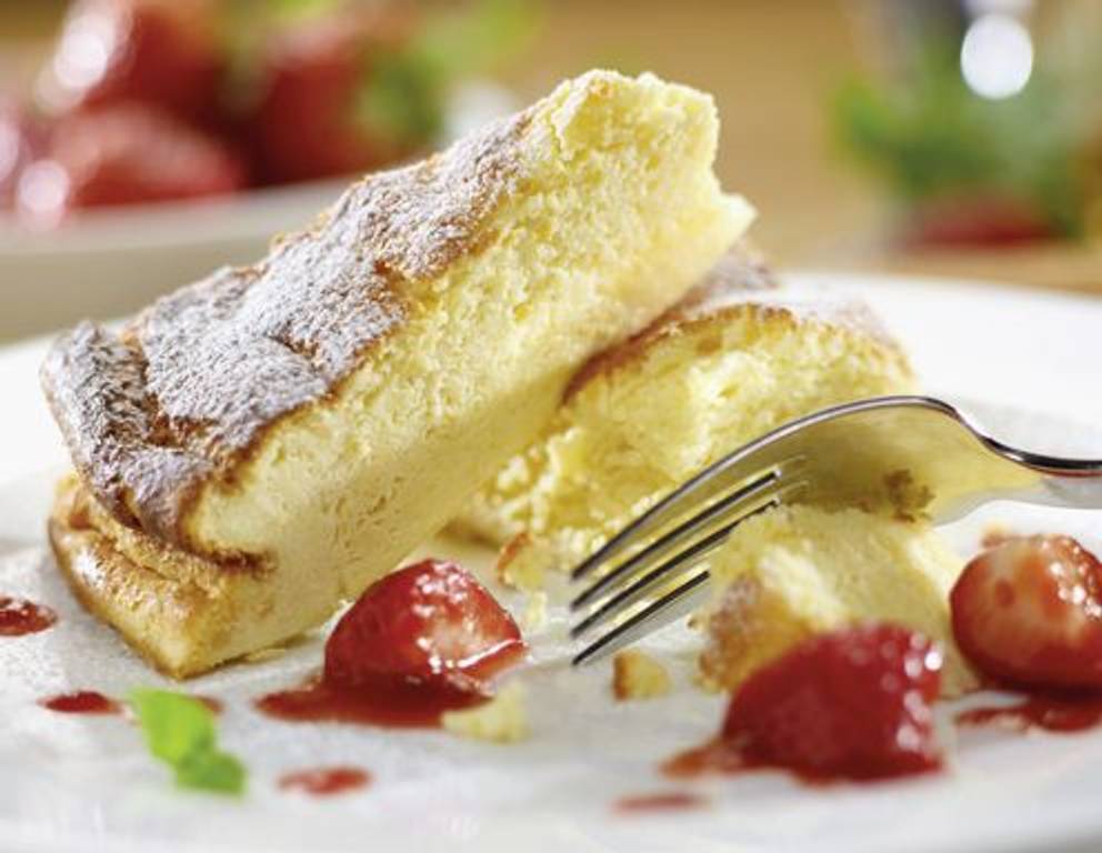 Sehr feiner Topfenauflauf Sehr feiner Topfenauflauf