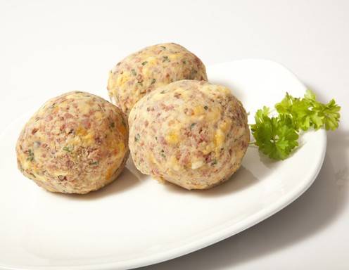 Rezept für Wurstknödel aus dem Dampfgarer