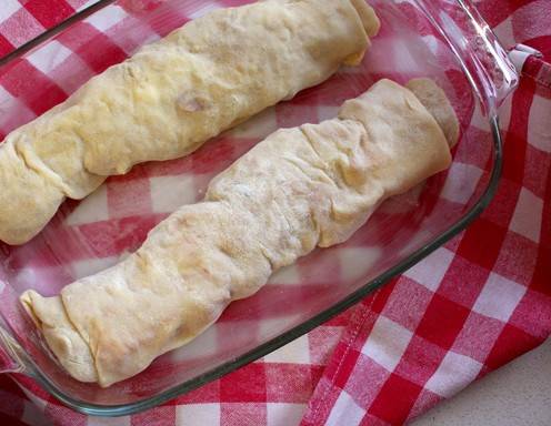 Rezept für gekochten Grießstrudel