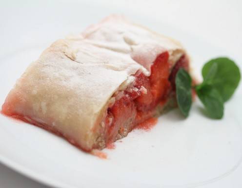 Erdbeerstrudel Rezept