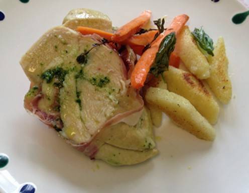 Bärlauch Hendlbrust Cordon Bleu
